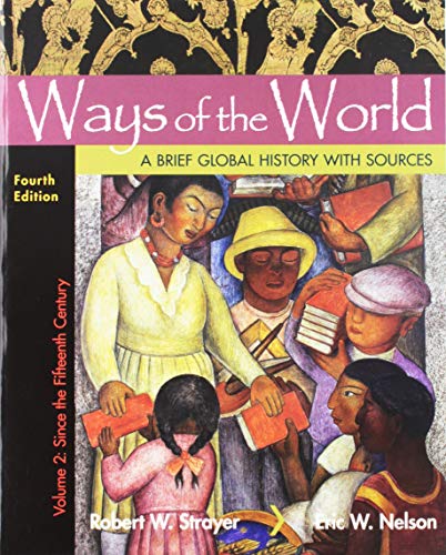 Book cover for Ways of the World with Sources, Volume 2 & Launchpad for Ways of the World with Sources (Six Month Access)