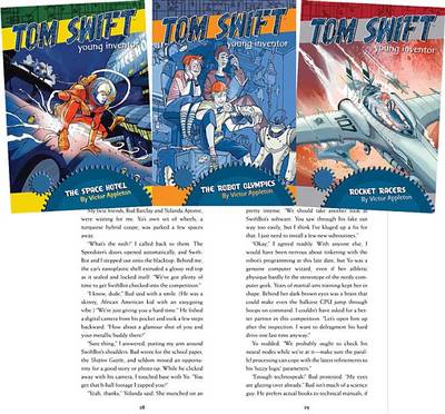 Book cover for Tom Swift, Young Inventor
