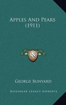 Book cover for Apples and Pears (1911)