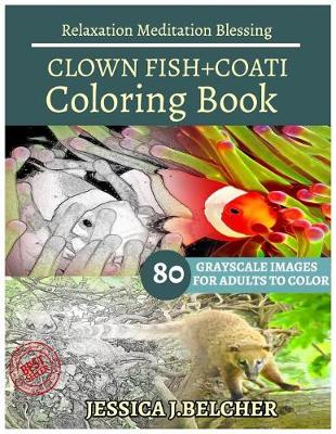 Book cover for CLOWN FISH+COATI Coloring Books