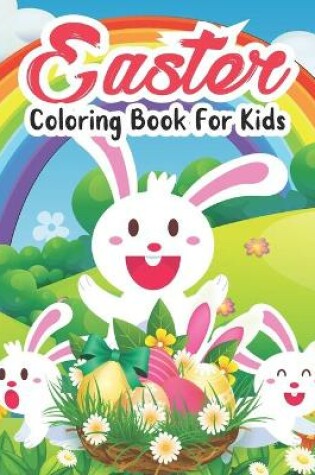 Cover of Easter Coloring Book For Kids