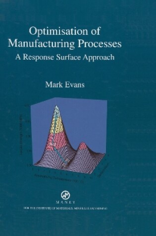 Cover of Optimisation of Manufacturing Processes