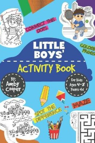 Cover of Little Boys' Activity Book