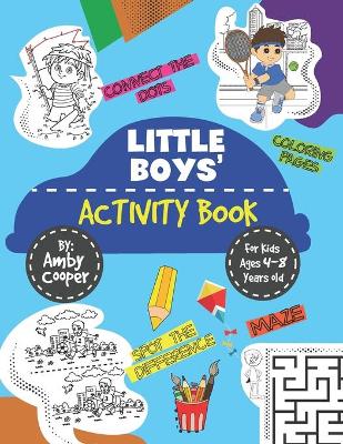 Book cover for Little Boys' Activity Book