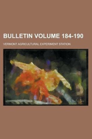 Cover of Bulletin Volume 184-190