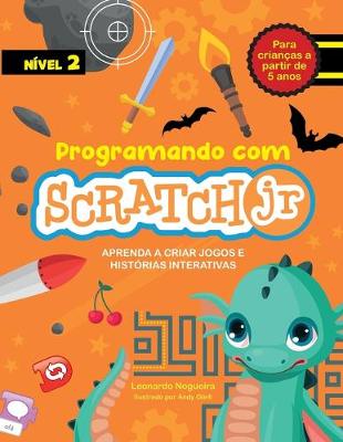 Book cover for Programando com Scratch JR