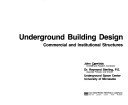 Book cover for Underground Building Design