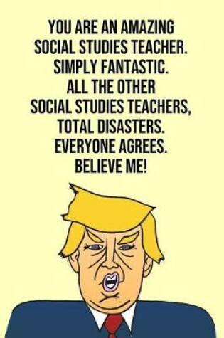 Cover of You Are An Amazing Social Studies Teacher Simply Fantastic All the Other Social Studies Teachers Total Disasters Everyone Agree Believe Me