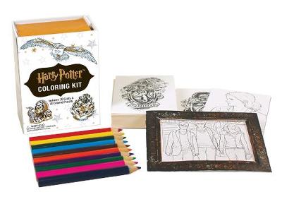 Book cover for Harry Potter Coloring Kit