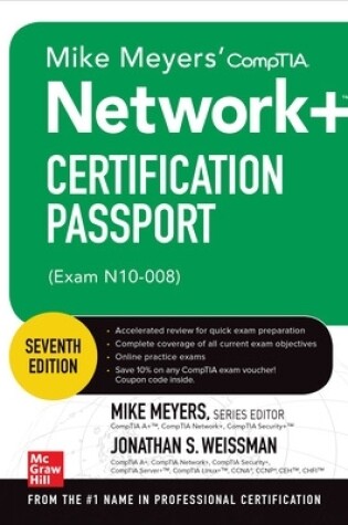 Cover of Mike Meyers' CompTIA Network+ Certification Passport, Seventh Edition (Exam N10-008)