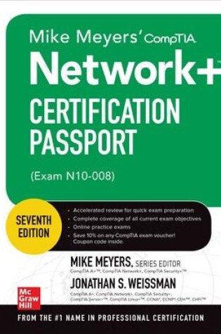 Cover of Mike Meyers' CompTIA Network+ Certification Passport, Seventh Edition (Exam N10-008)