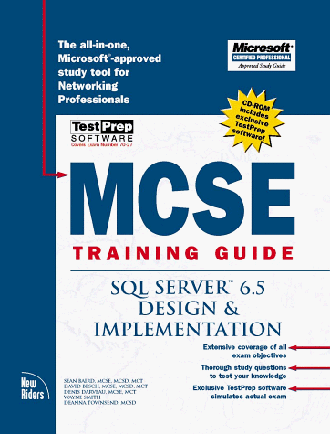 Book cover for MCSE Training Guide