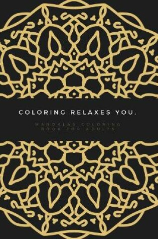 Cover of Coloring relaxes you