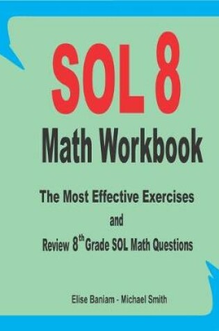 Cover of SOL 8 Math Workbook