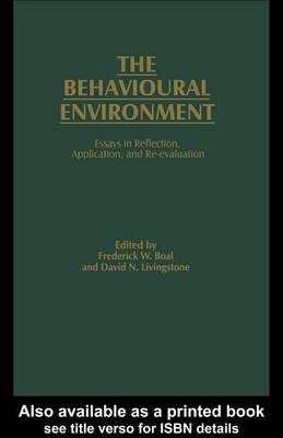 Book cover for The Behavioural Environment