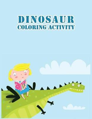 Book cover for Dinosaur Coloring Activity