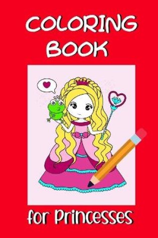 Cover of Coloring book for princesses