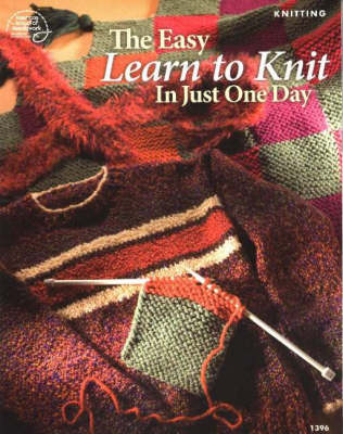 Book cover for Easy Learn to Knit in Just One Day