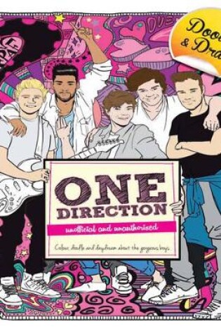 Cover of Doodle and Draw Heartthrobs: One Direction