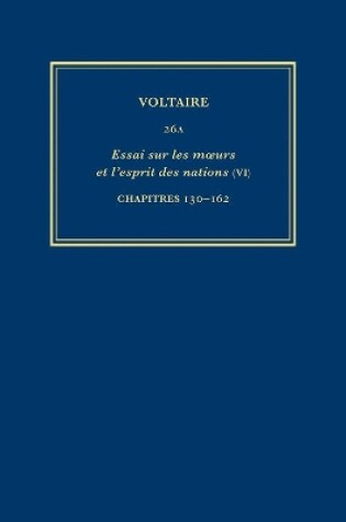 Cover of Complete Works of Voltaire 26A