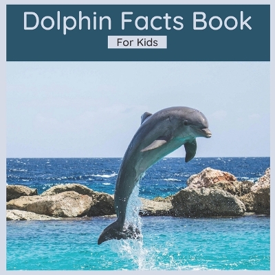 Book cover for Dolphin Facts Book For Kids