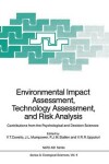 Book cover for Environmental Impact Assessment, Technology Assessment, and Risk Analysis