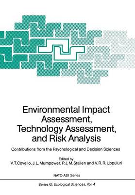 Cover of Environmental Impact Assessment, Technology Assessment, and Risk Analysis