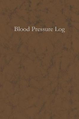 Cover of Blood Pressure Log