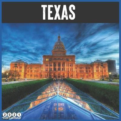 Book cover for Texas 2021 Wall Calendar