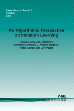 Cover of An Algorithmic Perspective on Imitation Learning