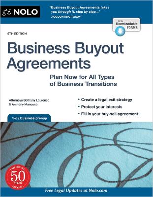 Book cover for Business Buyout Agreements