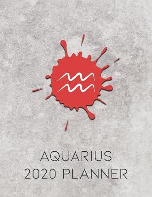 Book cover for Aquarius 2020 Planner