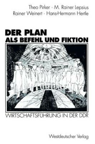 Cover of Der Plan als Befehl und Fiktion