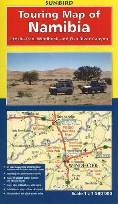 Book cover for Touring Map of Namibia