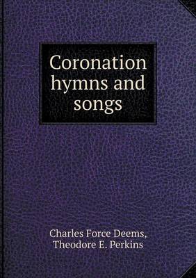 Book cover for Coronation hymns and songs