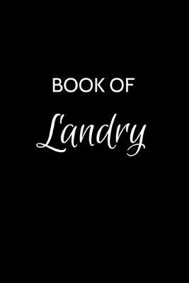 Book cover for Book of Landry