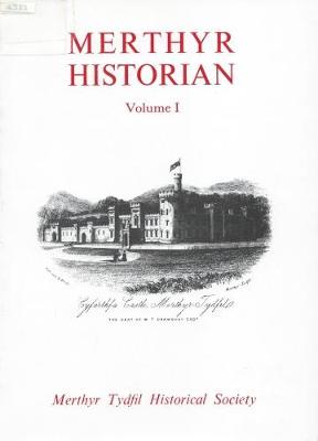 Book cover for Merthyr Historian Volume 1