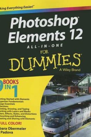 Cover of Photoshop Elements 12 All-In-One for Dummies