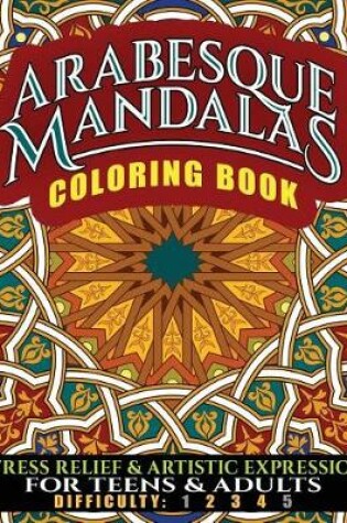 Cover of Arabesque Mandalas Coloring Book