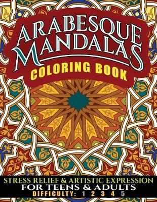 Cover of Arabesque Mandalas Coloring Book