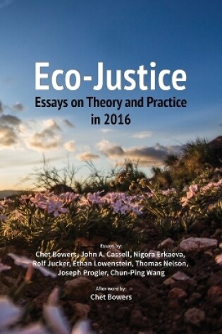 Cover of Eco-Justice