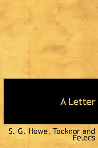 Cover of A Letter