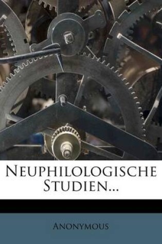 Cover of Neuphilologische Studien...