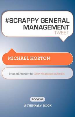 Book cover for # SCRAPPY GENERAL MANAGEMENT tweet Book01