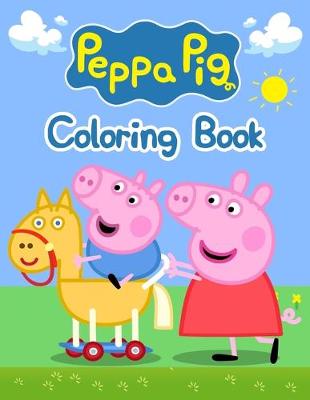 Book cover for Peppa Pig Coloring Book