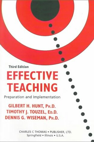 Cover of Effective Teaching