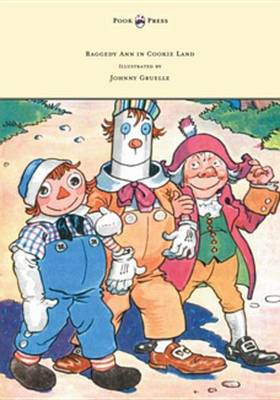 Book cover for Raggedy Ann in Cookie Land - Illustrated by Johnny Gruelle
