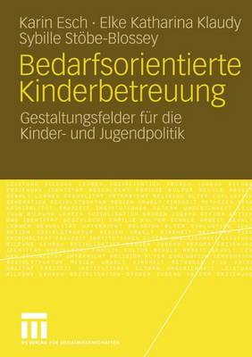 Book cover for Bedarfsorientierte Kinderbetreuung