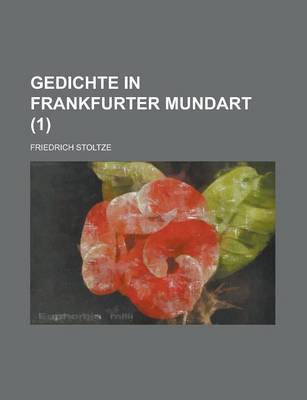 Book cover for Gedichte in Frankfurter Mundart (1 )