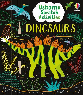 Cover of Usborne Scratch Activities Dinosaurs